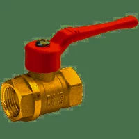 Кран шаровый 1/2 ВН рычаг ГАЛЛОП ПР (латунь)