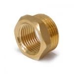 Футорка 1 1/2"х3/4" резьба наружная-внутренняя латунь