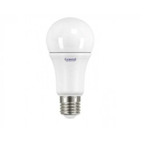 Лампа светодиодная шар A60 E27 20Вт белый свет филамент (нитевидная) прозр.. General LOFT ДИММИРУЕМАЯ