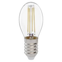 Лампа светодиодная шар P45 E27 15Вт белый свет филамент (нитевидная) прозр. General LOFT