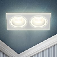 Светильник точечный DK92 WH MR16/GU5.3 белый ЭРА (Б0054362) купить в каталоге интернет магазина СМИТ с доставкой по Улан-Удэ