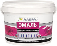Эмаль акриловая для радиаторов Лакра  2,4л глянцевая купить в каталоге интернет магазина СМИТ с доставкой по Улан-Удэ