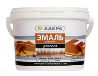 Эмаль для пола акриловая желто-коричневая Лакра 2,4кг купить в каталоге интернет магазина СМИТ с доставкой по Улан-Удэ