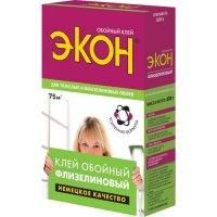 Клей обойный ЭКОН Флизелиновый 470г.(12)