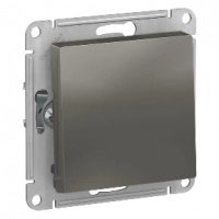 Выключатель 1 кл с/п прох Сталь AtlasDesign ATN000961 (20/160)