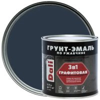 Эмаль Грунт графитовая DALI серо-синяя, 0,75л (6)