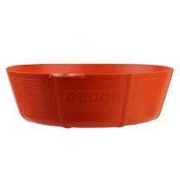 Ёмкость для гипса и затирки 0,67 л. низкая DЕCOR (670-0067)