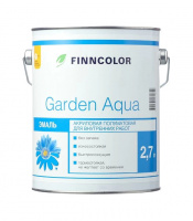 Эмаль FINNCOLOR GARDEN AQUA А 2,7 л п/мат. купить в каталоге интернет магазина СМИТ с доставкой по Улан-Удэ