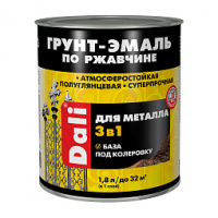 Эмаль Грунт 3 в 1 DALI база А, 1,8л (3)