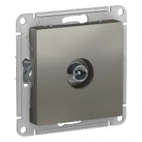 Розетка TV с/п Сталь AtlasDesign ATN000992 (10/60)