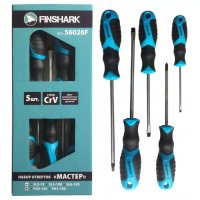 Набор отверток 5 шт Мастер "FINSHARK" (56026F)