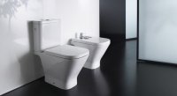 Компакт-унитаз ROCА GAP прямой выпуск,тонкое сиденье (734147000Y,7342477000,ZRU9307682) купить в каталоге интернет магазина СМИТ с доставкой по Улан-Удэ