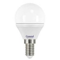 Лампа светодиодная шар P45 E14 7Вт белый свет филамент (нитевидная) прозр. General LOFT купить в каталоге интернет магазина СМИТ с доставкой по Улан-Удэ