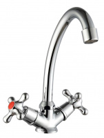 Смеситель для раковины VODA Ladoga,без дон/кл., LDG26