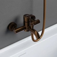 Смеситель для ванны Damixa Scandinavian Pure 361000500, розовое золото купить в каталоге интернет магазина СМИТ с доставкой по Улан-Удэ