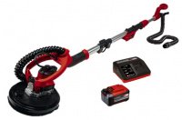 Шлифмашина для стен и потолка Einhell PXC TE-DW 18В/225мм, +1акк 5,2Ач +ЗУ 4А +кейс (4259990SET)