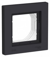 Рамка 1-ая IP44 Карбон AQUA AtlasDesign ATN441001