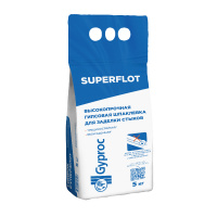 Шпатлевка Gyproc SuperFlot 5кг (для стыков ГКЛ без армир. ленты)