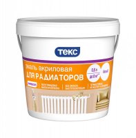 Эмаль акриловая для радиаторов Текс 0,8л п/гл купить в каталоге интернет магазина СМИТ с доставкой по Улан-Удэ