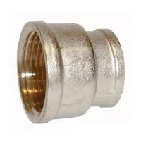 Муфта переходная 1/2"-1" (15мм-25мм) латунь ***