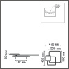 Люстра GOLDY 6574/72CL LED 72W 220V R купить в каталоге интернет магазина СМИТ с доставкой по Улан-Удэ