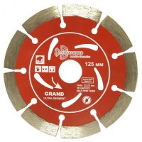 Диск алмазный 125*2,0*22.23мм Grand hot press сегмент. Trio-Diamond (GUS722)