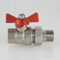 Кран шаровый американка 1/2 бабочка Valtec