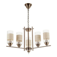 Люстра ESCADA 572/6 E27*60W D610 Antigue brass ***