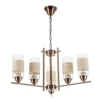 Люстра ESCADA 572/6 E27*60W D610 Antigue brass ***