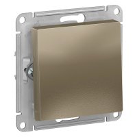 Выключатель 1 кл с/п прох Шампань AtlasDesign ATN000561 (20/160)