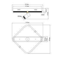Люстра ESCADA 10280/1 LED*31+3W Chrome *** купить в каталоге интернет магазина СМИТ с доставкой по Улан-Удэ