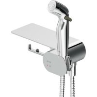 Смеситель с гигиеническим душем AM.PM Like F0202600,с полкой, хром
