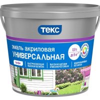 Эмаль акриловая глянцевая Текс A 0,9 л купить в каталоге интернет магазина СМИТ с доставкой по Улан-Удэ