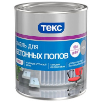 Эмаль для бетонных полов Текс серая 9л  купить в каталоге интернет магазина СМИТ с доставкой по Улан-Удэ