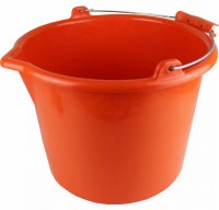 Ведро строительное 10л ударопрочное "PROFI" (533-010)